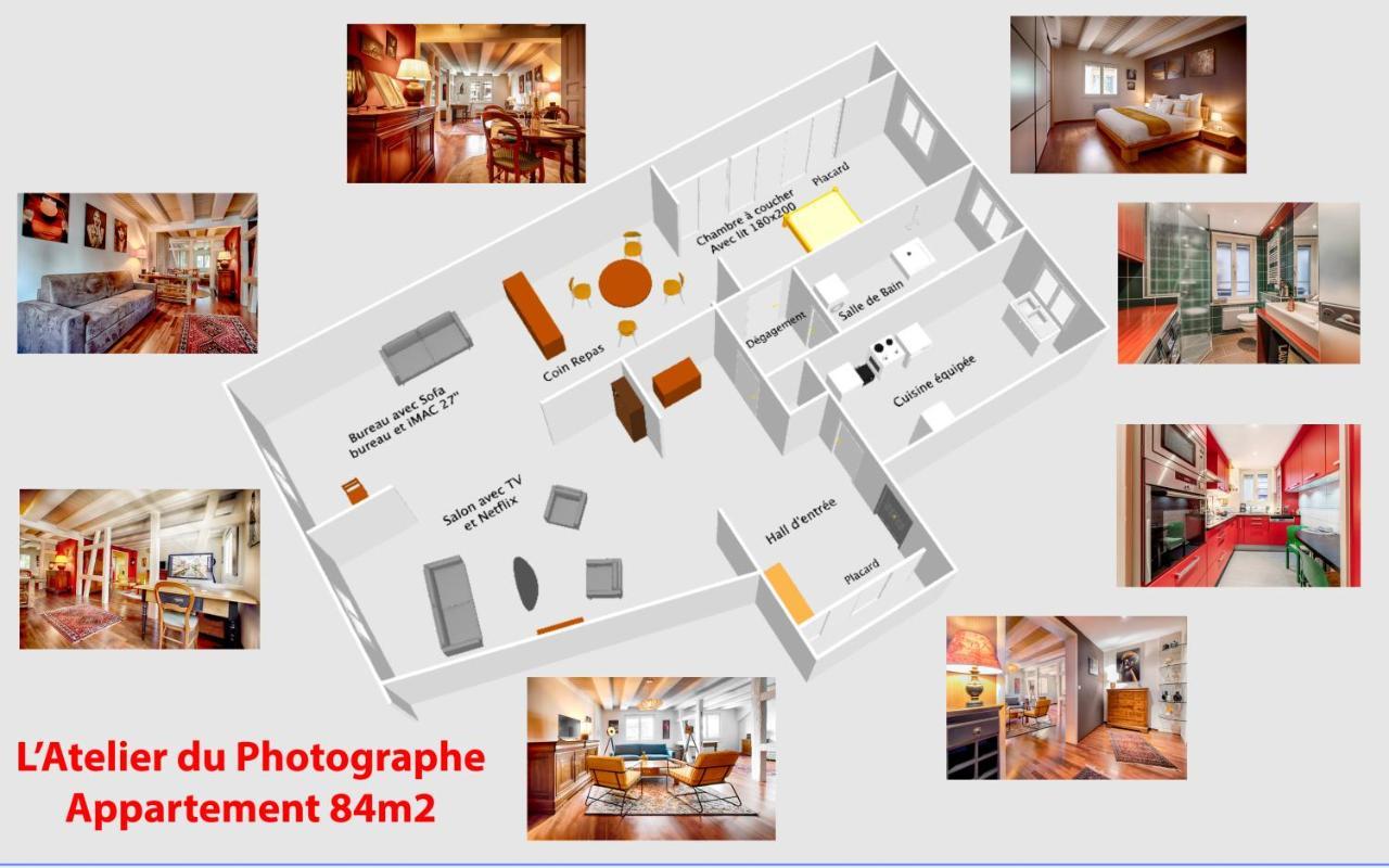 شقة L'Atelier Du Photographe - Free Parking - Hypercentre كولمار المظهر الخارجي الصورة